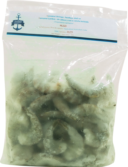 Goisco Raw Shrimp, HLSO, 21-25, 1 kg