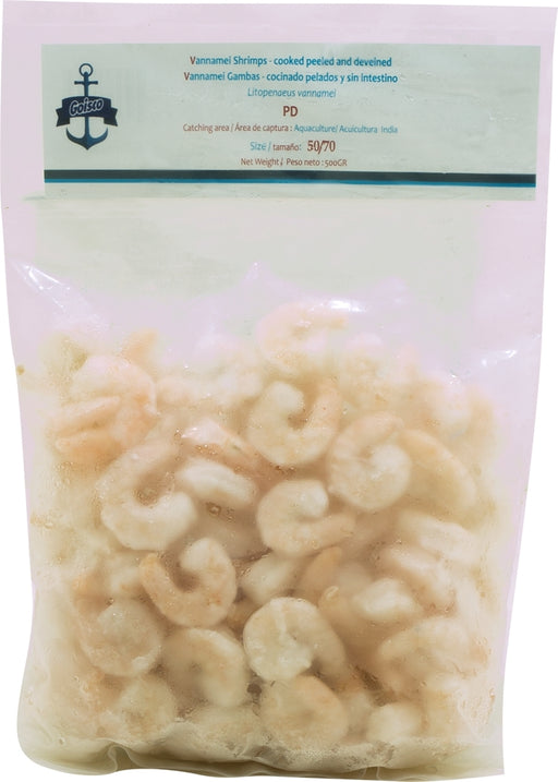 Goisco Cooked Shrimp, PD, 50-70, 500 gr
