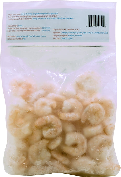 Goisco Cooked Shrimp, PD, 41-50, 500 gr