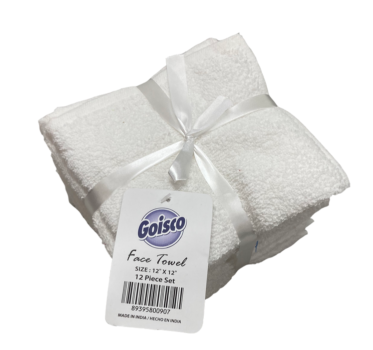 Goisco Bath Towel, White, 27 x 54 in