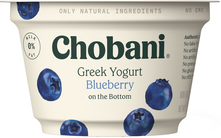 Chobani Blueberry Greek Yogurt , 5.3 oz