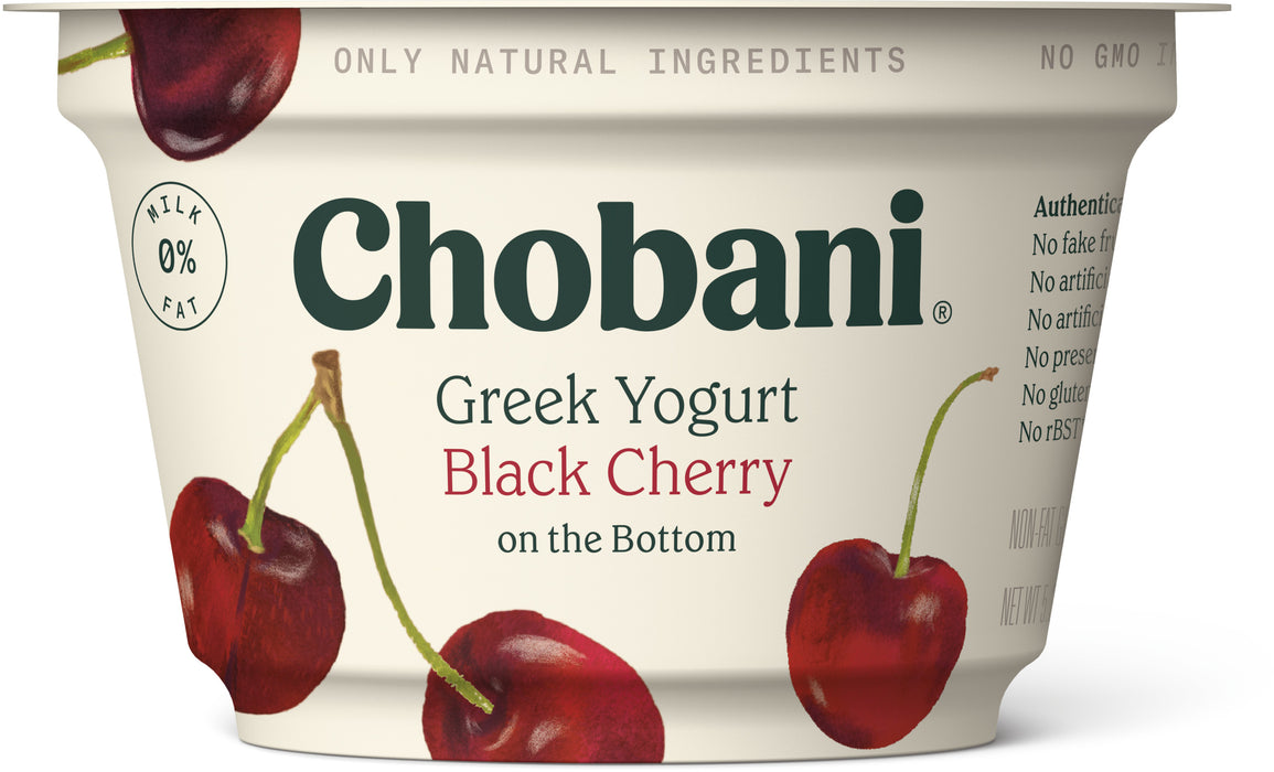 Chobani Black Cherry Greek Yogurt , 5.3 oz