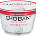 Chobani Plain Greek Whole Milk Yogurt, 5.3 oz