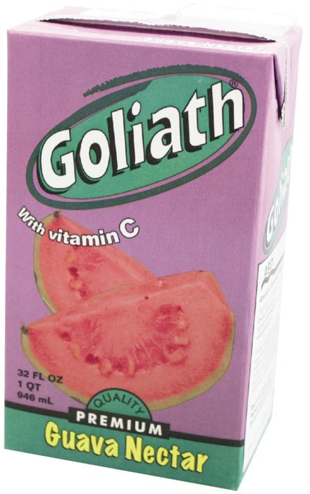 Goliath Guava Nectar Premium Quality Juice, 1 L