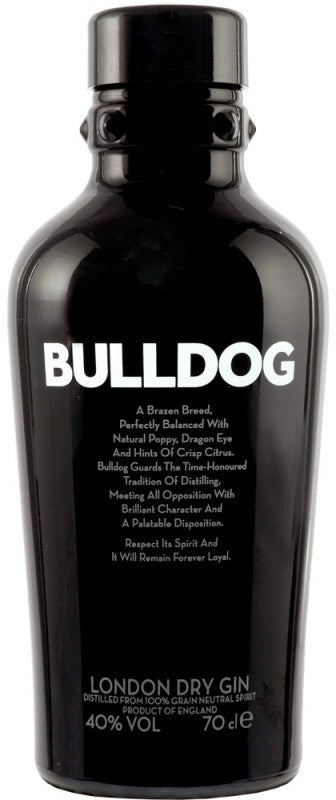 Bulldog London Dry Gin, 40% Vol., 700 ml