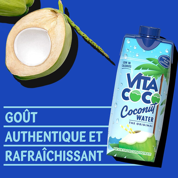 Vita Coco Coconut Water, The Original, 12-Pack , 12 x 11.1 oz