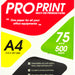 Pro Print Paper, A4 Format, 500 ct