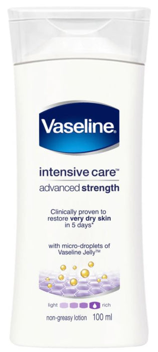 Vaseline Intensive Care & Advanced Strength Lotion , 100 ml