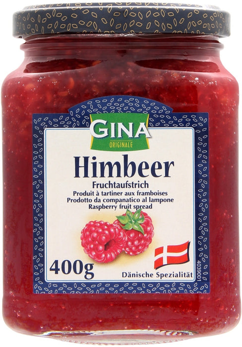 Gina Raspberry Fruit Spread, 400 gr