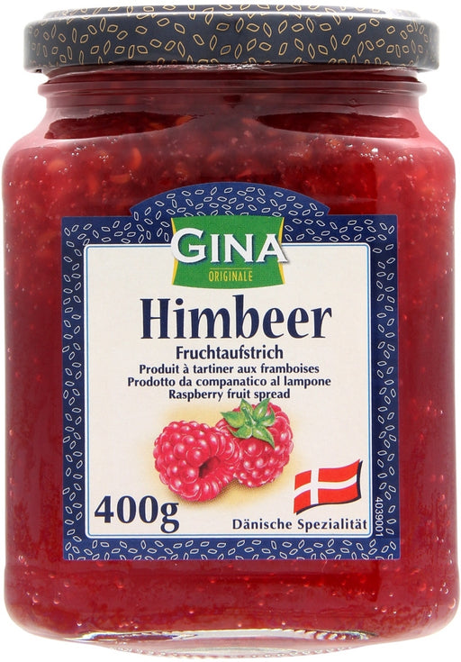 Gina Raspberry Fruit Spread, 400 gr