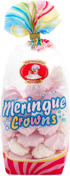 Patisserie Matheo Meringue Crowns Foam Candy, 100 gr