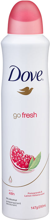 Dove Go Fresh Deodorant, Pomegranate & Lemon, 250 ml