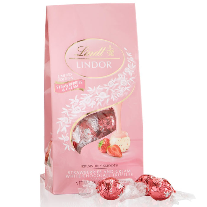 Lindt Lindor Strawberries & Cream Chocolates , 19 oz