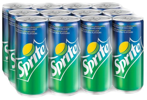 Sprite Lemon-Lime Cans, 12-Pack, 12 x 320 ml