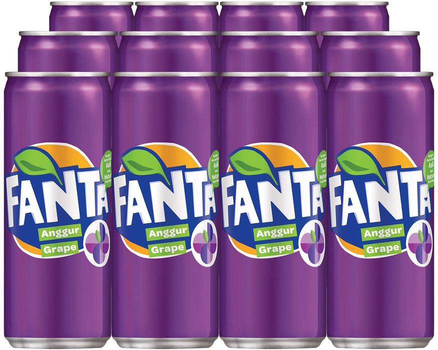 Fanta Grape Value Pack, 12 x 320 ml