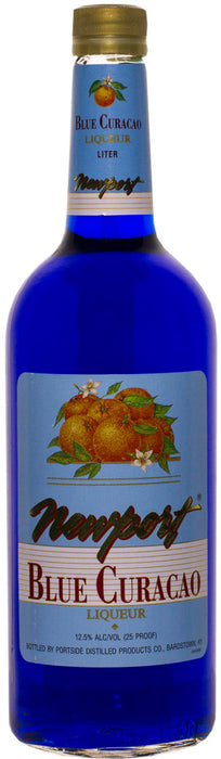 Newport Blue Curacao Liqueur, 12.5% Vol., 1 L