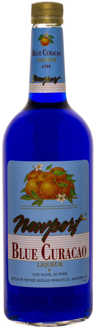 Newport Blue Curacao Liqueur, 12.5% Vol., 1 L