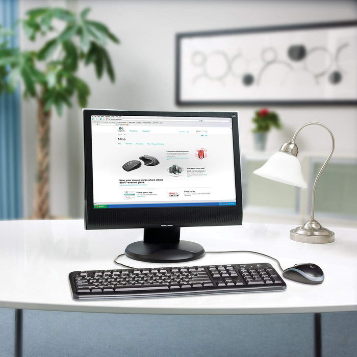 Logitech Keyboard And Mouse, MK120, 2 pcs