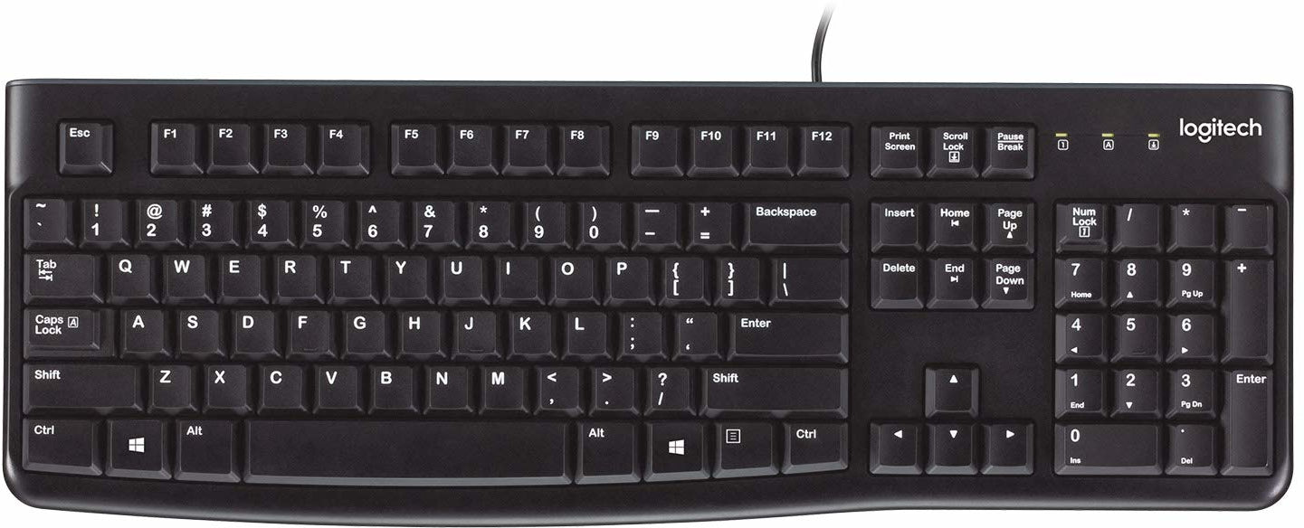 Logitech K120 Wired Business Keyboard, 1 pc