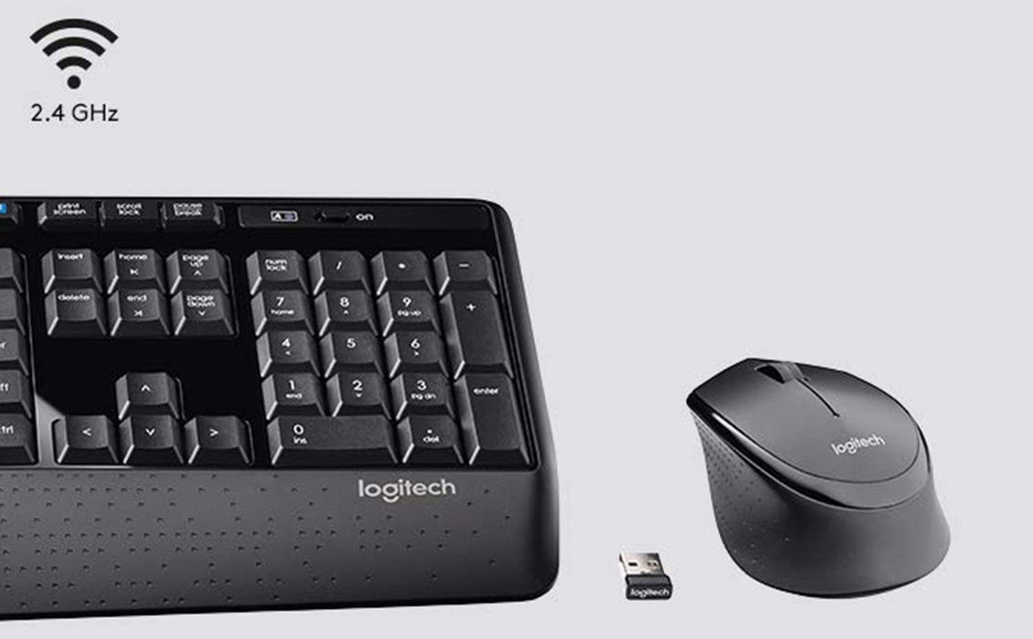 Logitech Wireless Combo Keyboard and Mouse, MK345