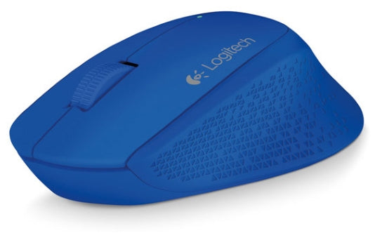 Logitech M280 Blue Wireless Mouse, Blue Comfort , 1 pc