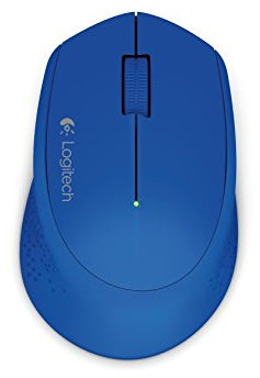 Logitech M280 Blue Wireless Mouse, Blue Comfort , 1 pc