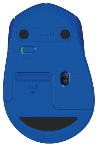 Logitech M280 Blue Wireless Mouse, Blue Comfort , 1 pc