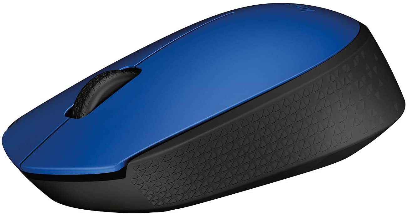 Logitech M170 Wireless Mouse, Blue, 1 pc