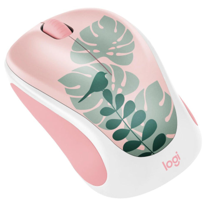 Logitech Design Collection Limited Edition Wireless Mouse, Chirpy Bird , 1 pc