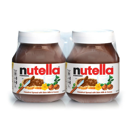 Nutella Hazelnut Chocolate Spread, Twin Pack, 2 x 26.5 oz