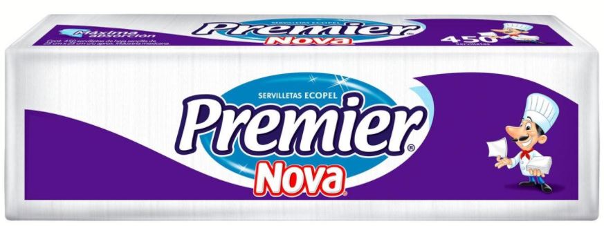 Premier Nova Napkins, 25 x 25 CM, 450 ct