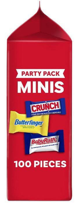 Butterfinger & Co Assorted Mini Party Pack Chocolates, 100 ct