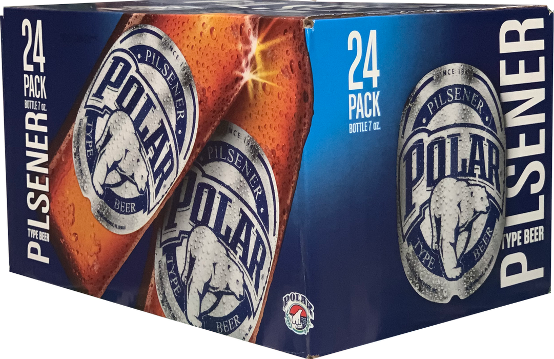 Polar Beer Bottles, 24-Pack, 24 x 7 oz