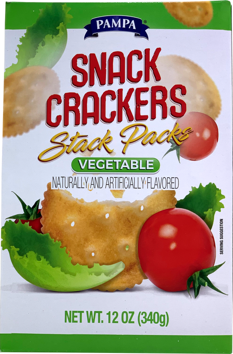 Pampa Vegetable Snack Crackers, 12 oz