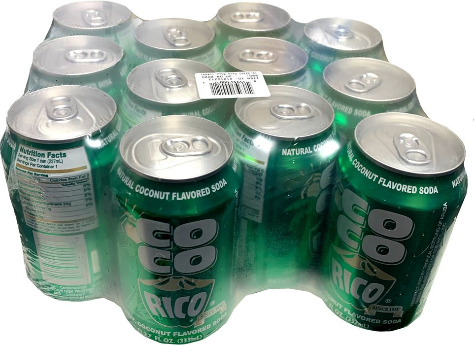 Coco Rico Cans, 12-Pack, 12 x 12 oz