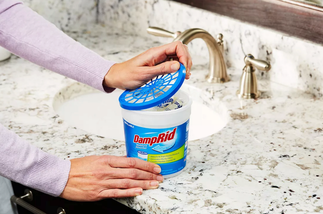 Damprid 6-Pack Fresh Scent Moisture Absorbing Refillable Cups , 6 ct