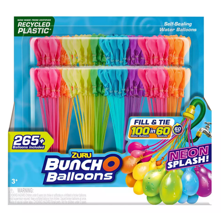 Zuru Bunch O Balloons Rapid Fill Water Balloons, 8 ct