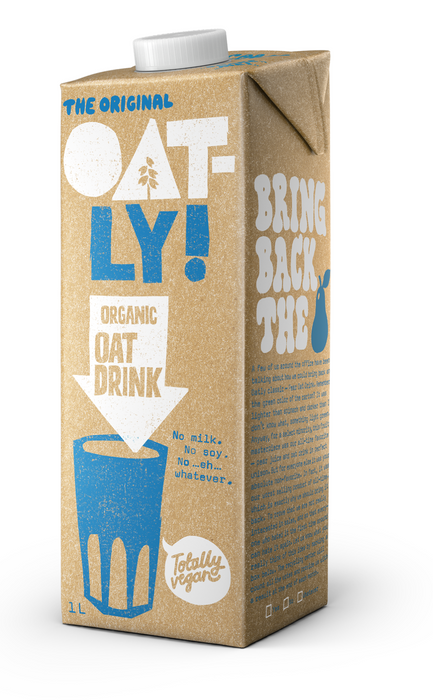 Oatly Organic Oat Drink, 1 L
