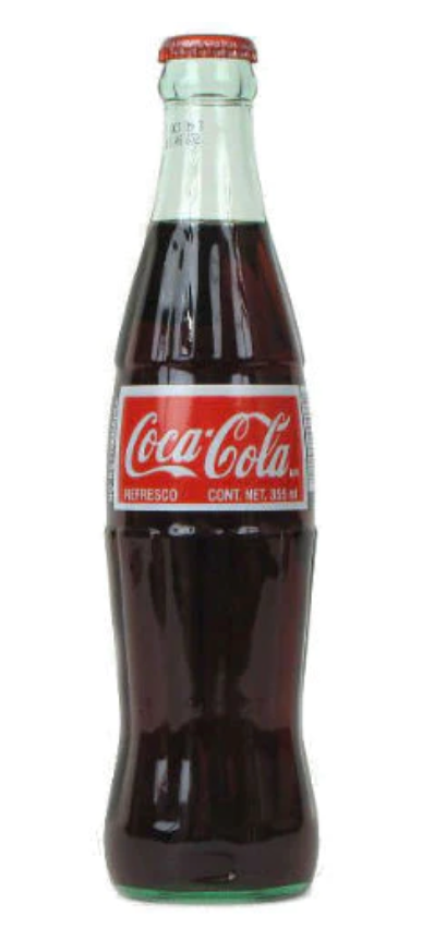 coca cola glass bottle cane sugar