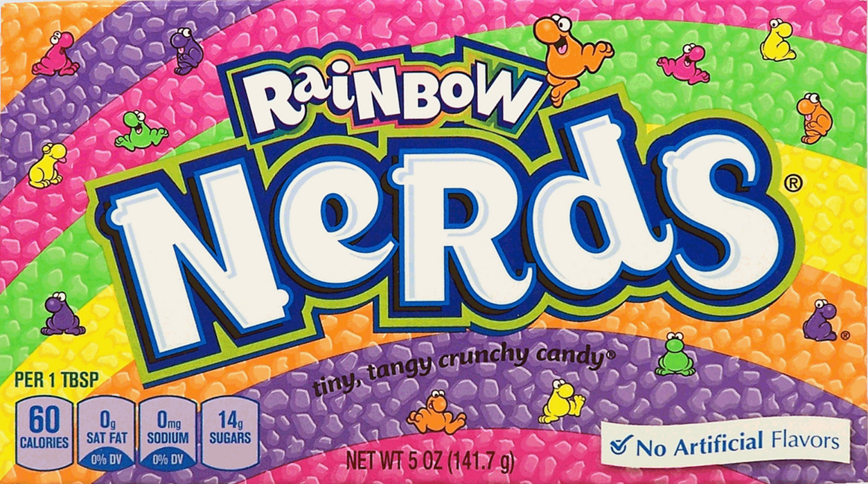 Nerds Rainbow Hard Candy , 5 oz