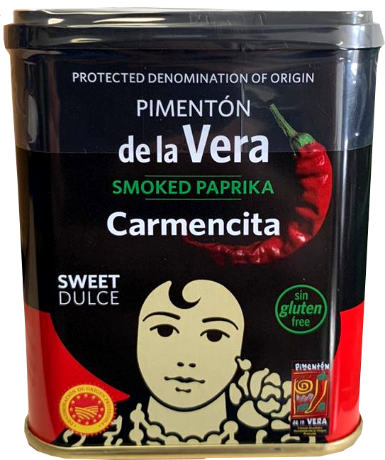 Carmencita Smoked Paprika, Gluten Free, 75 g —