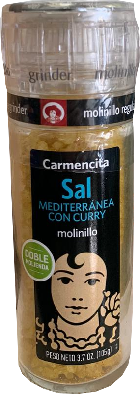 Carmencita Mediterranean Salt With Curry , 105 g — Goisco.com