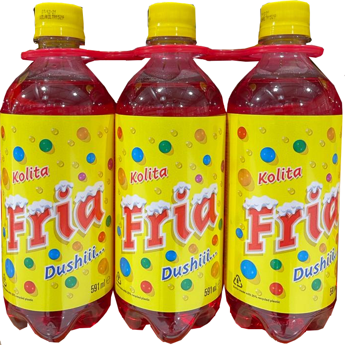 Fria Kolita Soda Bottles, 6-Pack , 6 x 20 oz