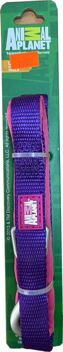 Animal Planet Dog Leash, Size 0.6" x 47", Purple & Pink, 1 ct