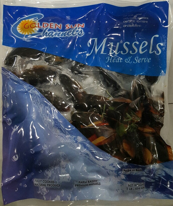 Golden Sun Mussels, 1 lb