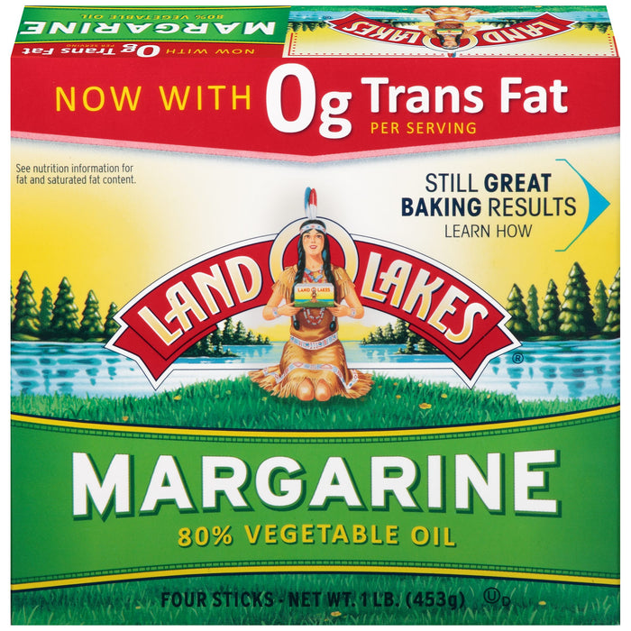 Land O Lakes Margarine Sticks, 4-Pack, 1 lbs