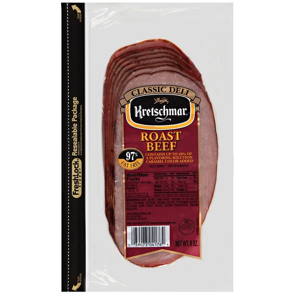 Kretschmar Roast Beef, 8 oz —