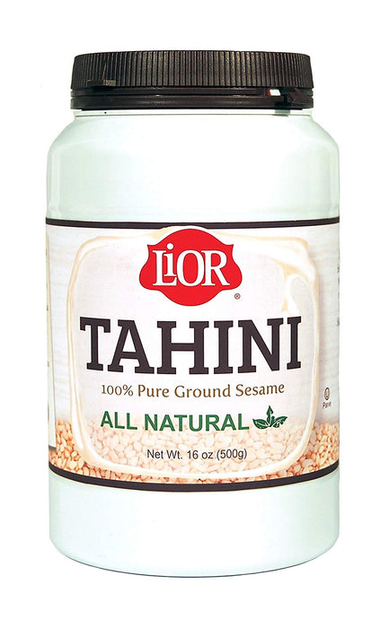 Lior Tahini, 100% Pure Ground Sesame, 16 oz